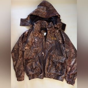 Mens Scent Blocker Plus size M Camo Hunting Jacket Camo